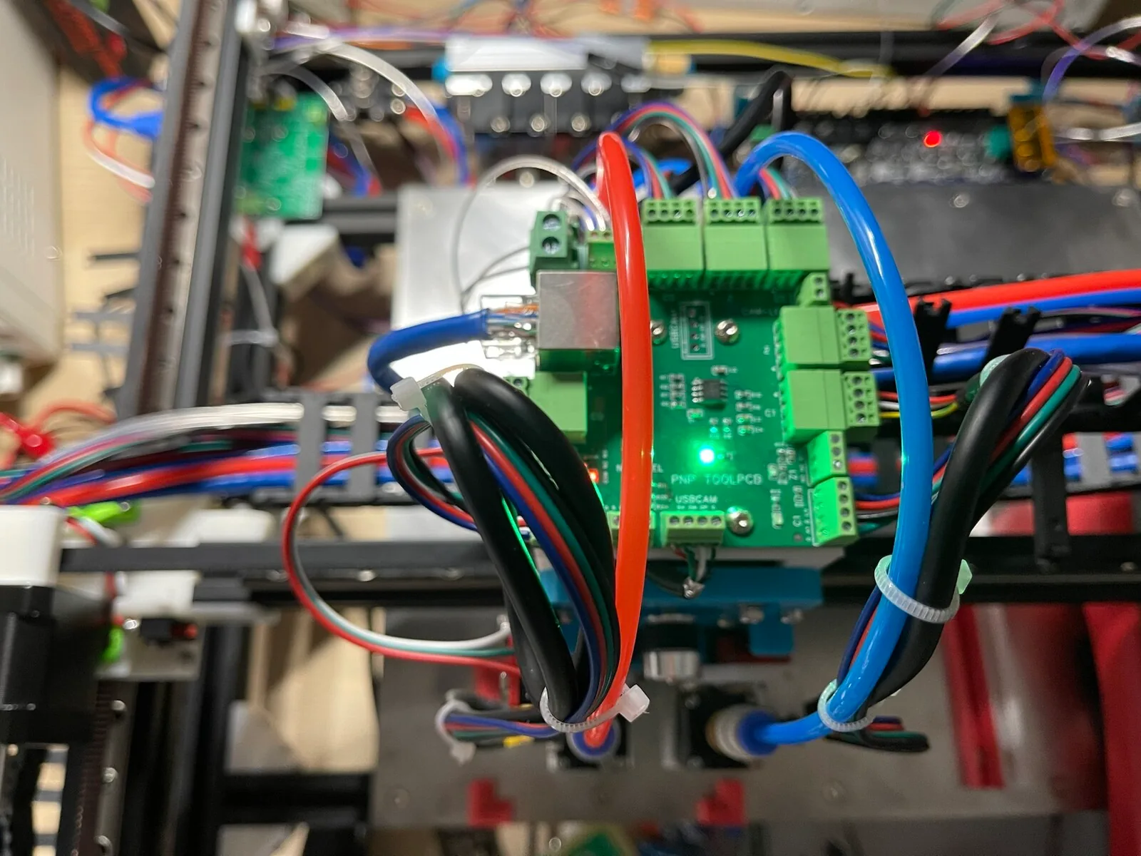toolhead PCB 上视图